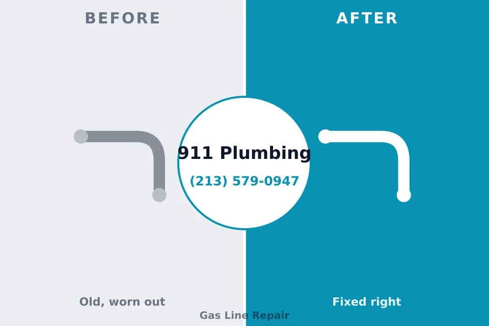 Before and after: plumbing company Fort Wayne, IN